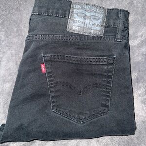 Levi's Men's Dark Gray Straight Jeans